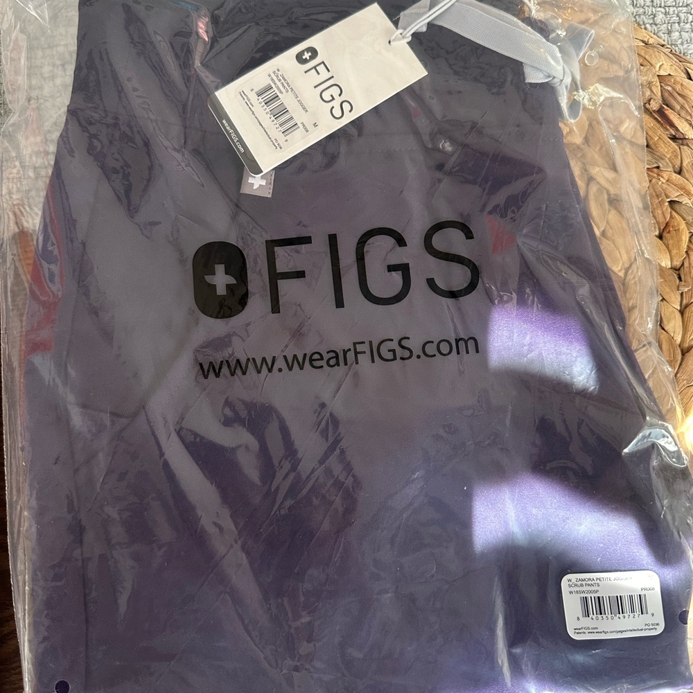 FIGS Purple Jam Zamora Joggers NWT